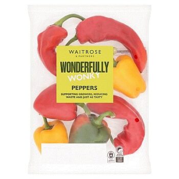 Waitrose Wonderfully Wonky Peppers (750g)