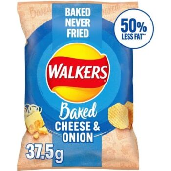 Walkers Oven Baked Cheese & Onion Snacks (37.5g)