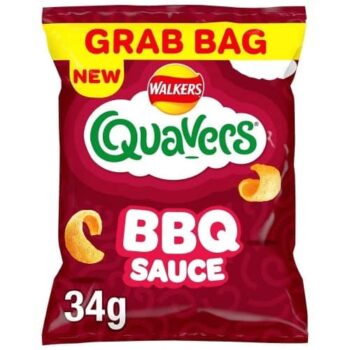 Walkers Quavers BBQ Sauce Snacks (34g)