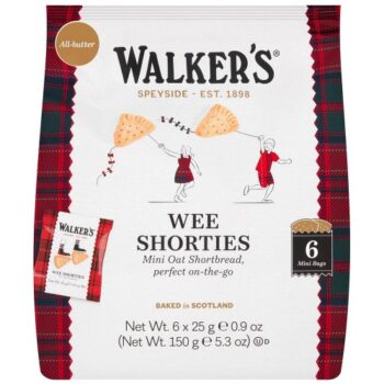Walker's Shortbread Oat Shortbread Wee Shorties (6 x 25g)