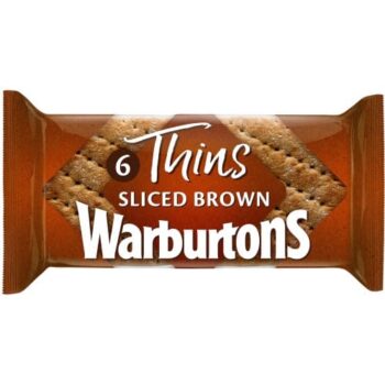 Warburtons Brown Sandwich Thins (6)