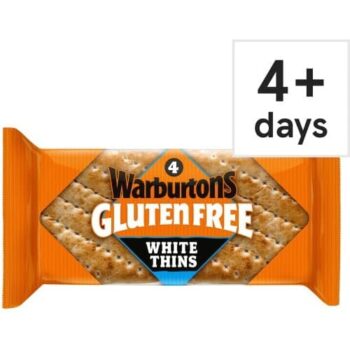 Warburtons Gluten Free 4 White Sandwich Thins 4 (4 x 200g)
