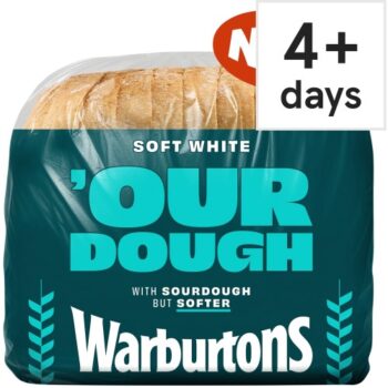 Warburtons White With Sourdough (400g)
