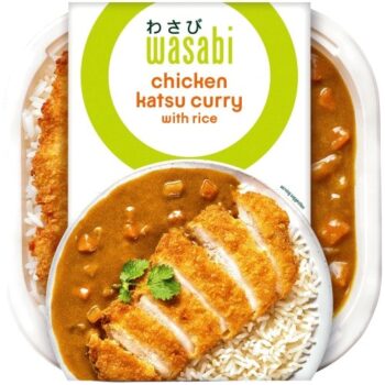 Wasabi Chicken Katsu Curry with Rice (450g)