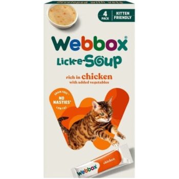 Webbox Lick e Soup Chicken (4 x 20g)