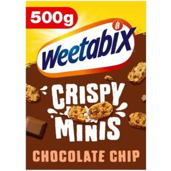 Weetabix Crispy Minis Chocolate Chip Cereal (500g)