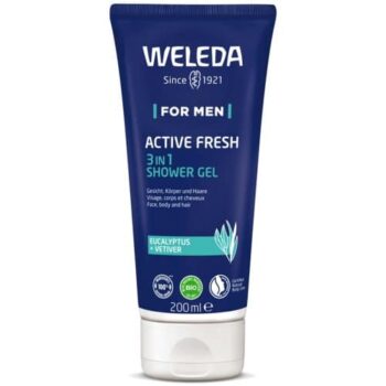 Weleda Men's Active Fresh 3 in 1 Shower Gel (200ml)