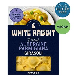White Rabbit Gluten Free Aubergine Parmigiana Girasoli Pasta (250g)