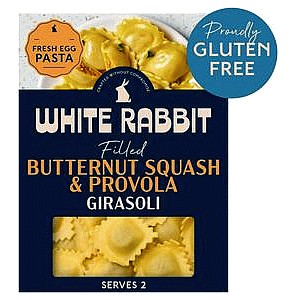 White Rabbit Gluten Free Filled Butternut Squash & Provola Girasoli Pasta (250g)