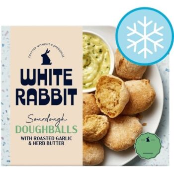 White Rabbit Gluten Free Sourdough Doughballs with Roasted Garlic Butter (8 x 140g)