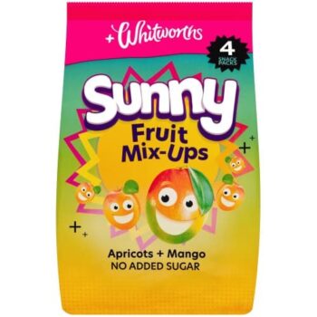 Whitworths Sunny Fruit Mix-Ups Apricot & Mango (4 x 18g)