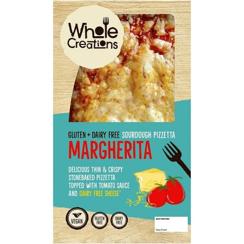 Wholecreations Dairy & Gluten Free Margherita Pizzetta (215g)