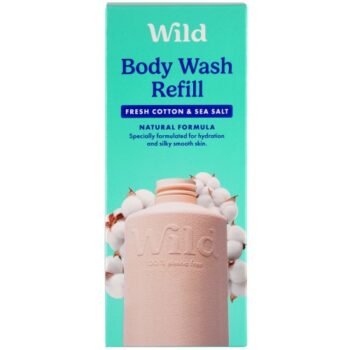 Wild Fresh Cotton & Sea Salt Body Wash Refill (300ml)