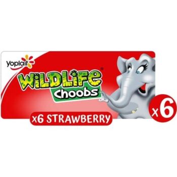 Wildlife Kids Strawberry Yoghurt Tubes (6 x 37g)
