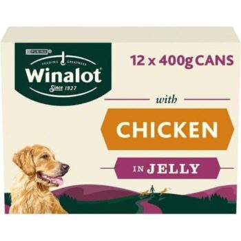 Winalot Classics Chunks In Jelly Chicken (12 x 400g)
