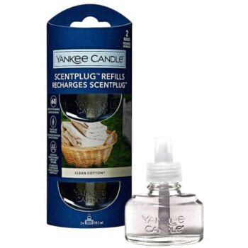 Yankee Candle Clean Cotton Scent Plug Refill (2 x 18.5ml)