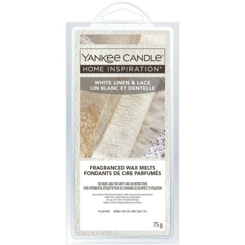 Yankee Candle Home Inspiration Wax Melts White Linen & Lace