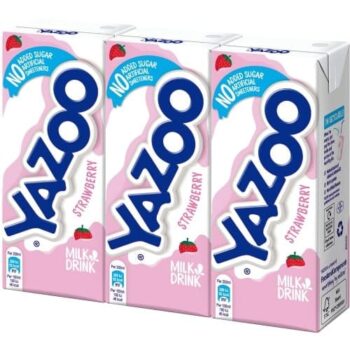 Yazoo Strawberry Milk Drink (3 x 200ml)