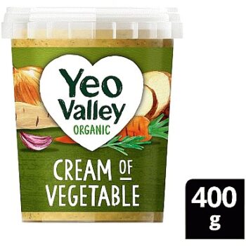 Yeo Valley Cream of Vegetable Soup (400g)