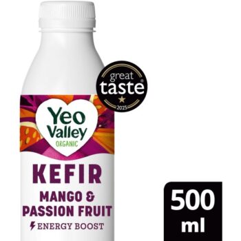 Yeo Valley Organic Kefir Drink Mango & Passionfruit (500ml)