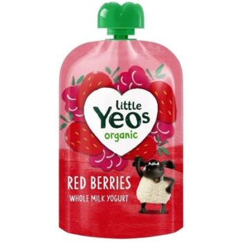 Yeo Valley Organic Little Yeos +6m Red Berries Yogurt Pouch