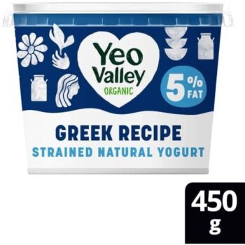 Yeo Valley Organic Super Thick 5% Fat Yogurt (450g)