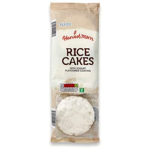 Yogurt Coated Rice Cakes