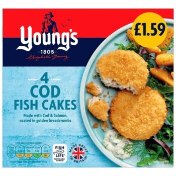 Young's 4 Cod Fish Cakes (200g)