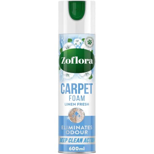 Zoflora Carpet Fresh & Care Foam Linen Fresh (600ml)