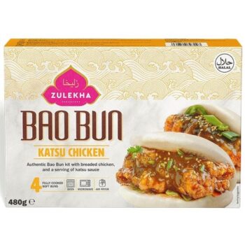 Zulekha Halal Katsu Chicken Bao Buns (480g)