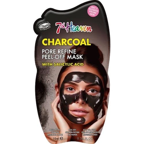 7th Heaven Charcoal Peel Off Mask with Salicylic Acid (10ml)