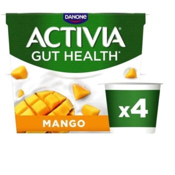 Activia Mango Gut Health Yoghurt Multipack (4 x 115g)