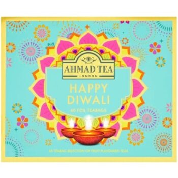 Ahmad Tea Happy Diwali 60 Teabag Selection of fruit flavoured black teas