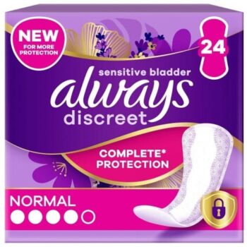 Always Discreet Incontinence Liners Normal (24)
