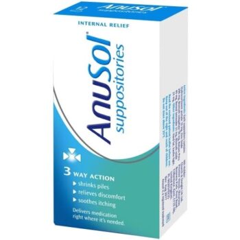 Anusol Hemorrhoids & Piles Treatment Suppositories (12)