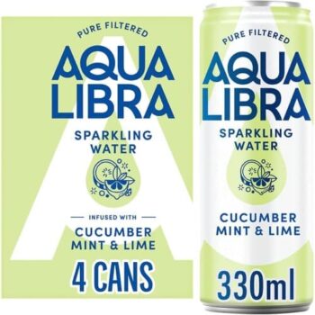 Aqua Libra Cucumber Mint & Lime (4 x 330ml)