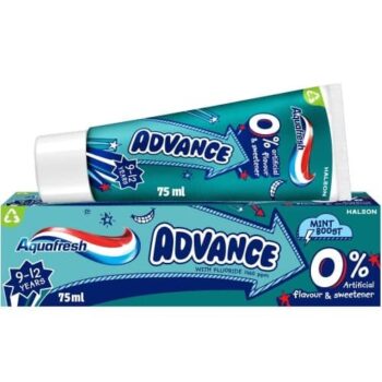 Aquafresh Advance Mint Boost Fluoride Kids Toothpaste 9-12 Years (75ml)