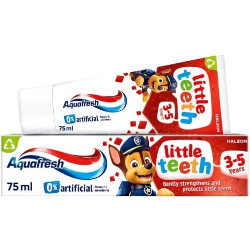 Aquafresh Little Teeth Kids Toothpaste 3-5 Years (75ml)
