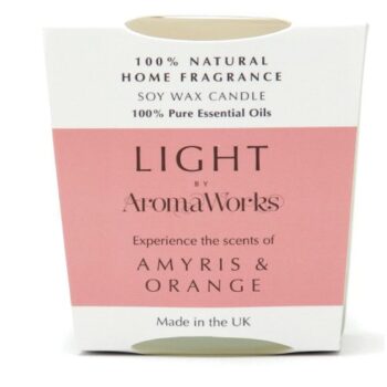 Aromaworks Light Amyris & Orange Votive Candle