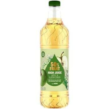 ASDA 50% Fruit High Juice Apple & Elderflower (1 Litre)