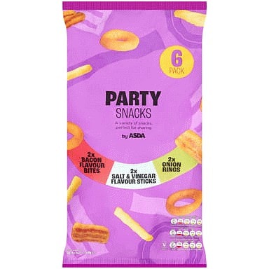 ASDA 6 Party Snacks (138g)