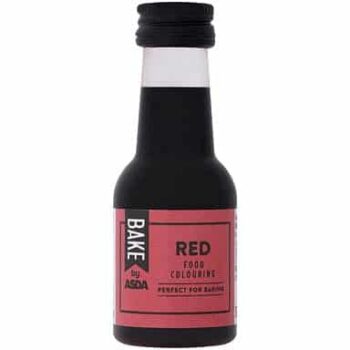 ASDA BAKE by ASDA Red Food Colouring (38ml)