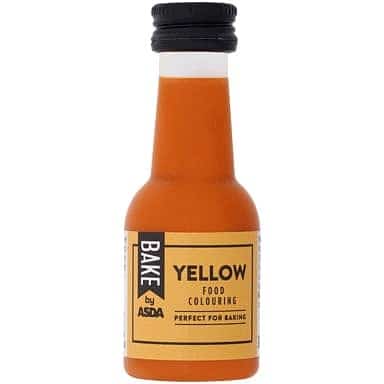 ASDA BAKE by ASDA Yellow Food Colouring (38ml)