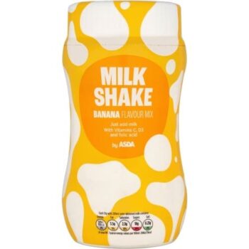 ASDA Banana Flavour Mix Milk Shake