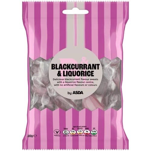 ASDA Blackcurrant & Liquorice