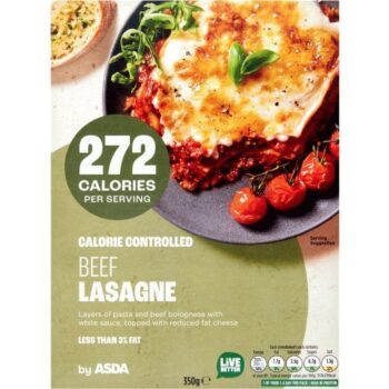 ASDA Calorie Controlled Beef Lasagne