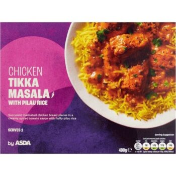ASDA Chicken Tikka Masala with Pilau Rice