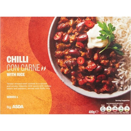 ASDA Chilli Con Carne & Rice