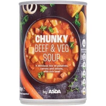 ASDA Chunky Beef & Veg Soup (400g)