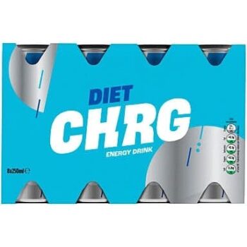 ASDA Diet Chrg Energy Drink (8 x 250ml)